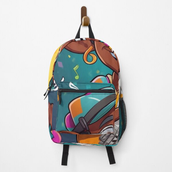 Item preview, A a vibrant and joyful musician as a cartoon character designed and sold by MusicalArtisty.