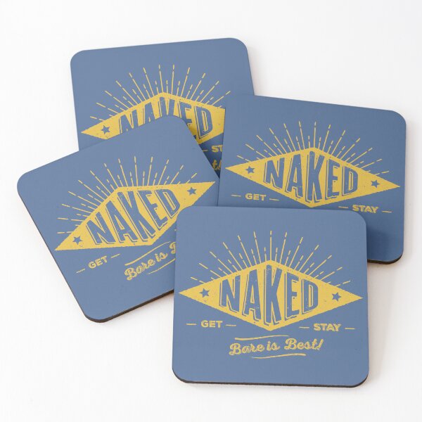 Item preview, Naked! in Yellow designed and sold by JakeSellsArt.