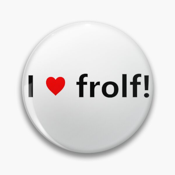 Item preview, I <3 frolf! (black) designed and sold by WillDoo.