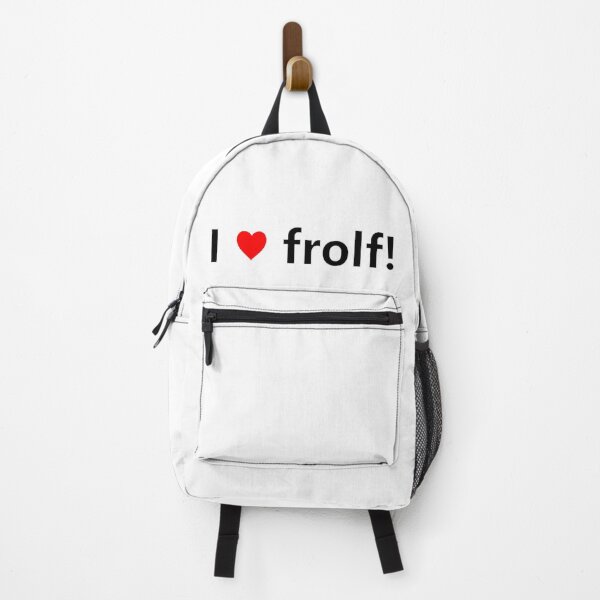 Item preview, I <3 frolf! (black) designed and sold by WillDoo.