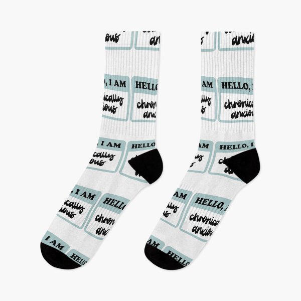 Item preview, hello, i am chronically anxious designed and sold by CreativaNook.