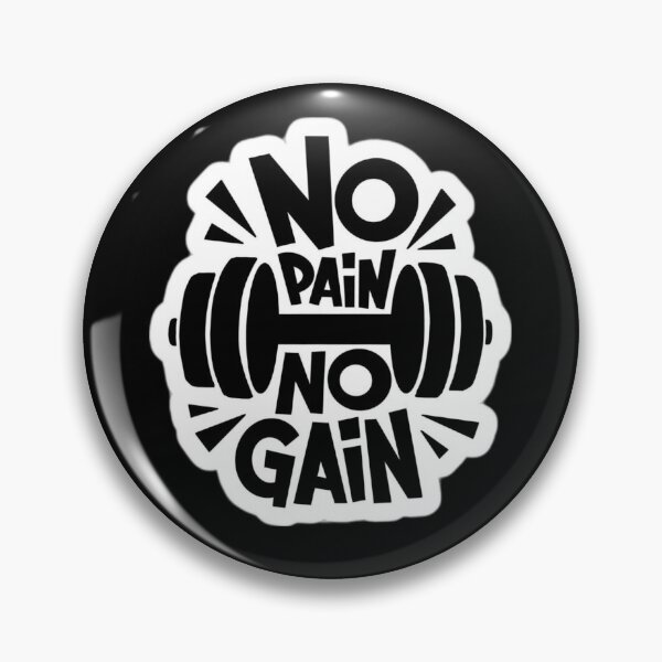 Item preview, No pain no Gain fitness, workout design  designed and sold by Slickskillz11.