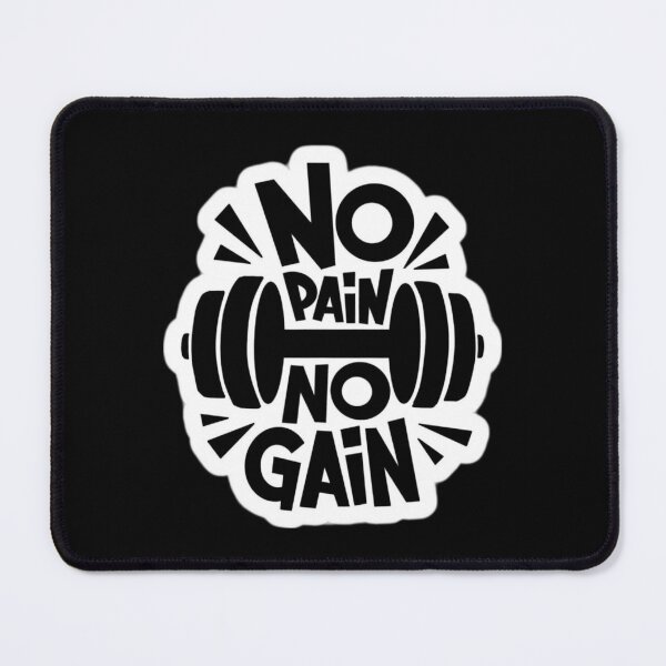 Item preview, No pain no Gain fitness, workout design  designed and sold by Slickskillz11.