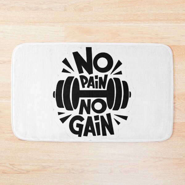 Item preview, No pain no Gain fitness, workout design  designed and sold by Slickskillz11.