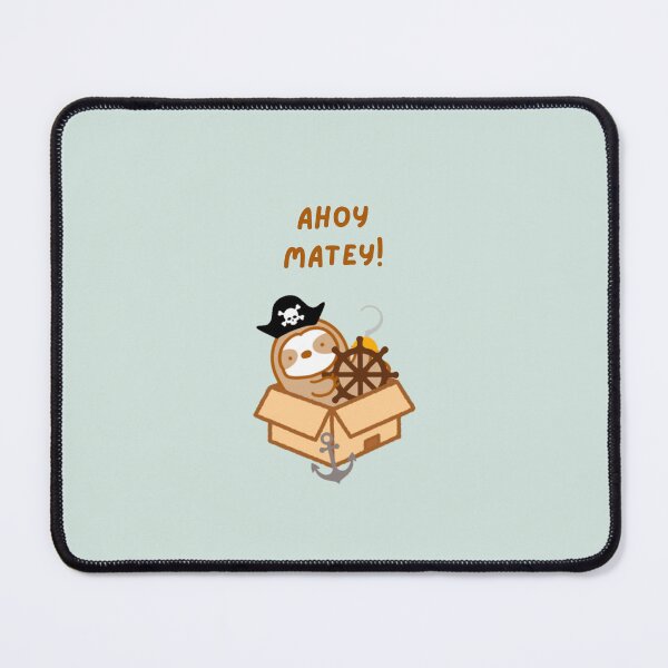 Item preview, Ahoy Matey Pirate Sloth  designed and sold by theslothinme.