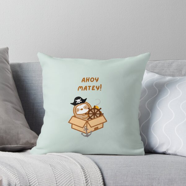 Item preview, Ahoy Matey Pirate Sloth  designed and sold by theslothinme.