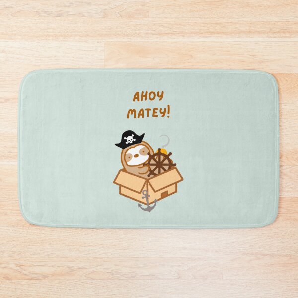 Item preview, Ahoy Matey Pirate Sloth  designed and sold by theslothinme.