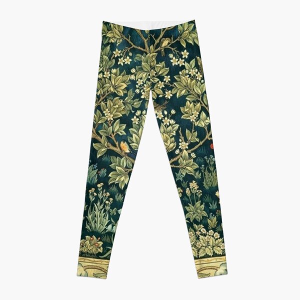 Tree of Life by William Morris Leggings