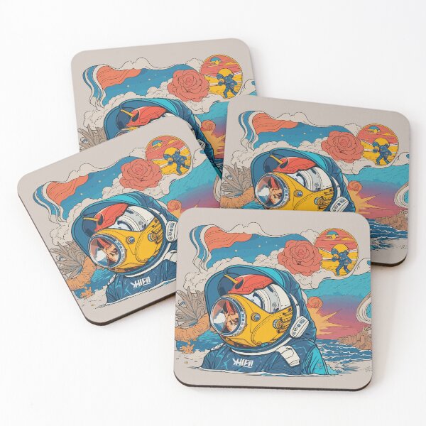 Item preview, astronaut on the beach designed and sold by BandEArtCo.