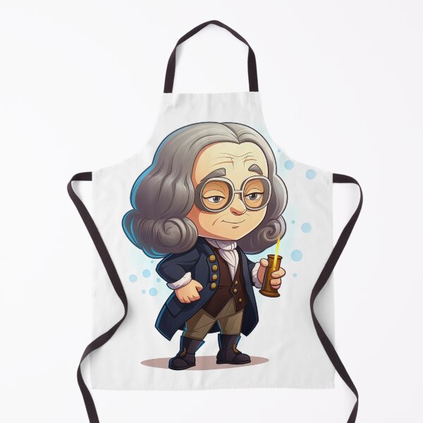 Item preview, Benjamin Franklin | cute style designed and sold by ComicsFactory.