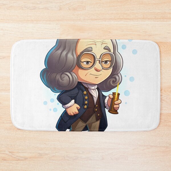 Item preview, Benjamin Franklin | cute style designed and sold by ComicsFactory.
