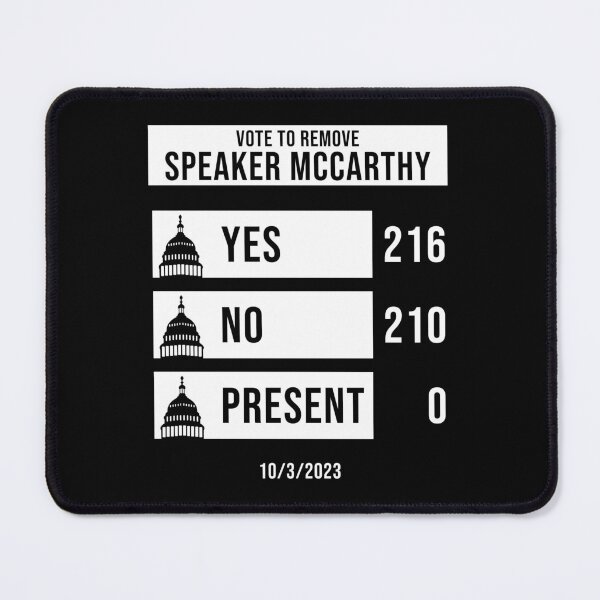 Item preview, McCarthy Voted Out Of The House Political T-Shirt designed and sold by ProtestDonald.