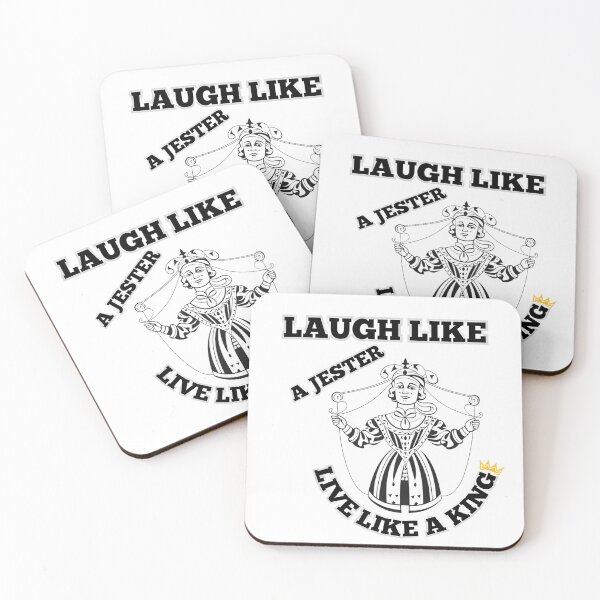 Item preview, Laugh Like a Jester, Live Like a King designed and sold by alaa-mously.