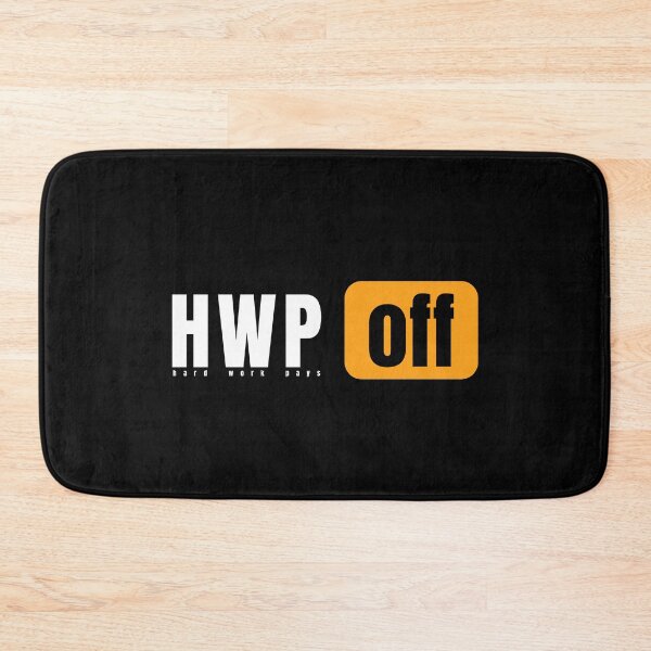 Item preview, HWPO Hard Work Pays Off hub designed and sold by Art Happens.