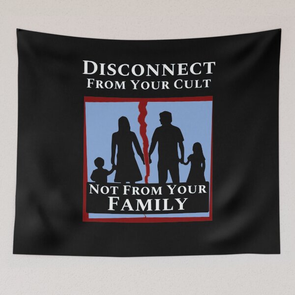 Item preview, Disconnect From Your Cult Not From Your Family designed and sold by Malaclypse235.