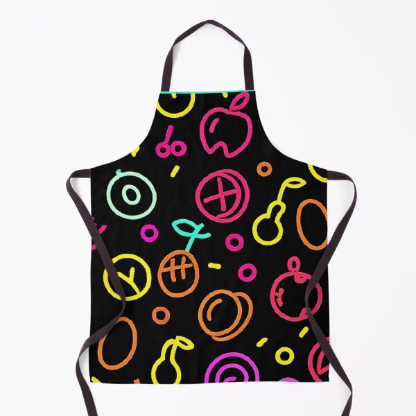 Item preview, Glowing Neon Fruits Pattern designed and sold by Health And Fitness Posts e-Store.