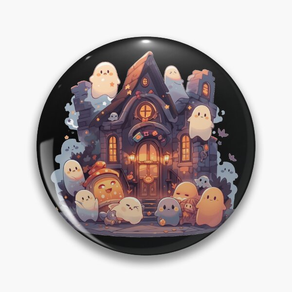 Item preview, Playful ghosts in the haunted house designed and sold by Elitekampfei.