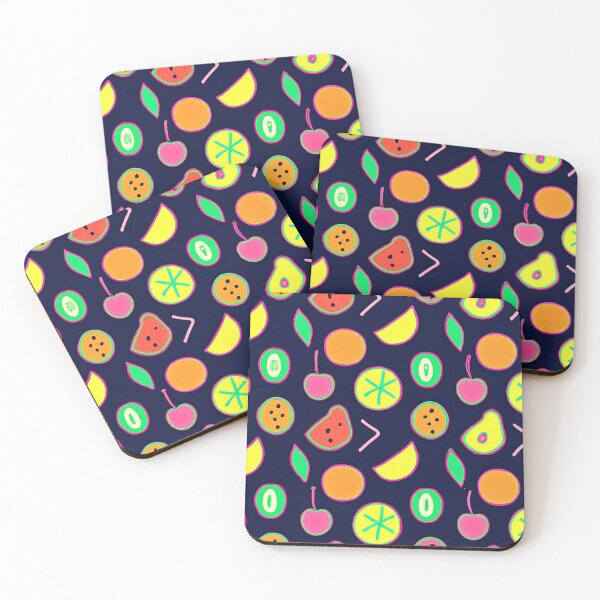 Item preview, Vibrant Fruits Pattern designed and sold by Health And Fitness Posts e-Store.