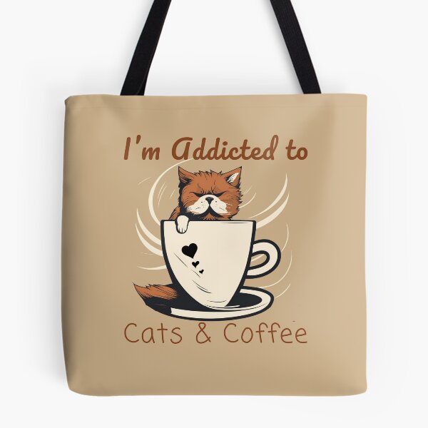 Item preview, Kawaii Cat in a Coffee Mug: Purrfectly Cozy and Cute designed and sold by SafiannaSpace.