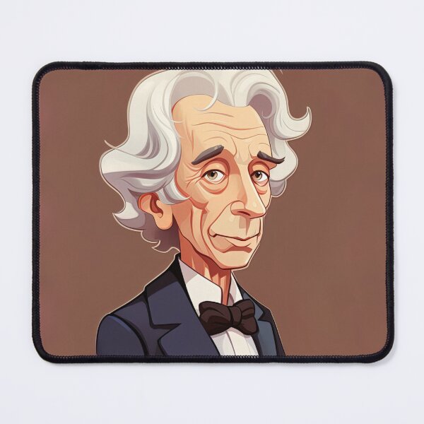 Item preview,  Bertrand Russell | cute style designed and sold by ComicsFactory.