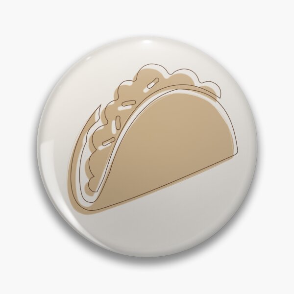 Item preview, Taco - Minimalist Style Simple Icon designed and sold by MKYArt.