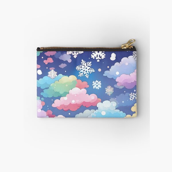 Item preview, Snowflakes and Rainbow Clouds Design designed and sold by SeamCraft.