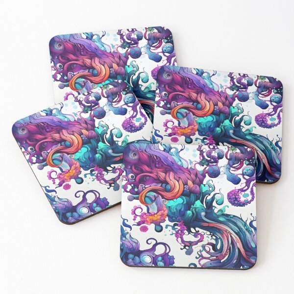 Item preview, Psychedelic Ocean designed and sold by NeonNinjaDesign.