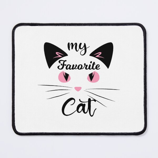 Item preview, Personalized products with text My Favorite Cat designed and sold by ShoppingKazkar.