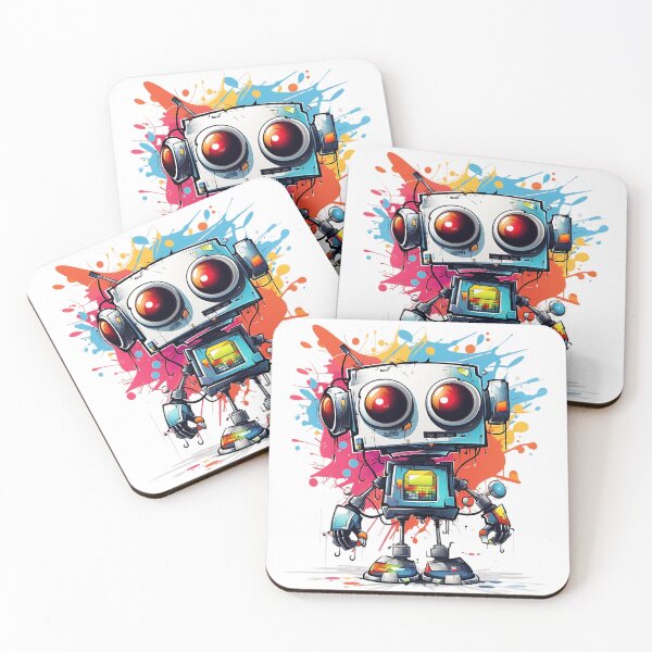 Item preview, Playful robot. designed and sold by Kwanbaba21.
