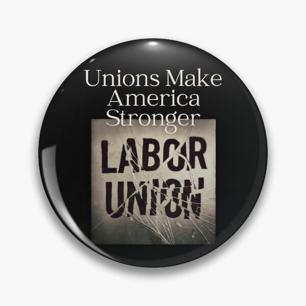 Item preview, Unions Make America Stronger Social Justice Design designed and sold by EarthArtDesigns.