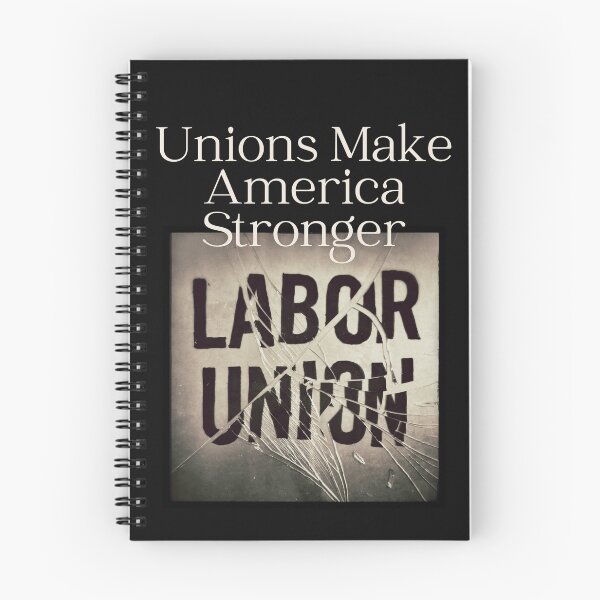 Item preview, Unions Make America Stronger Social Justice Design designed and sold by EarthArtDesigns.