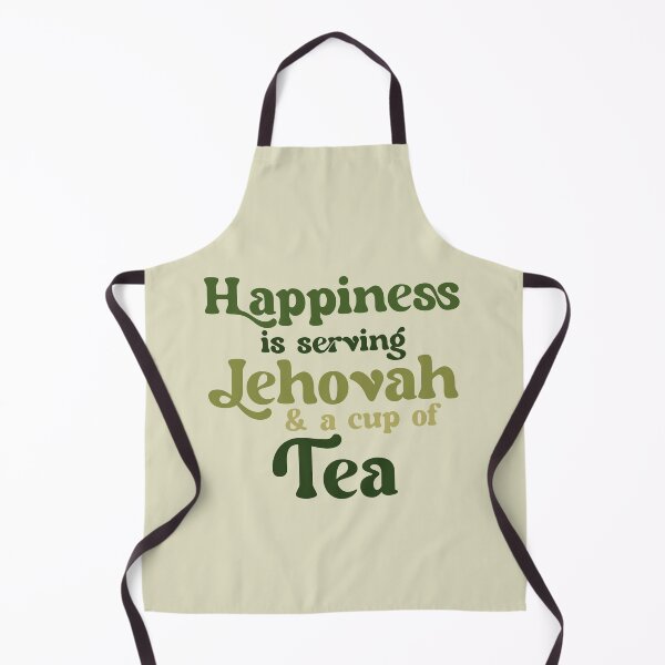 Item preview, Happiness Is Serving Jehovah and a Cup of Tea designed and sold by Paper Bee Gift Shop.