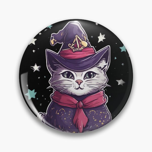 Item preview, Cute Kitty Cat Feline Wizard designed and sold by LuizSilva1983.