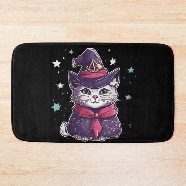 Item preview, Cute Kitty Cat Feline Wizard designed and sold by LuizSilva1983.