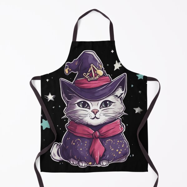 Item preview, Cute Kitty Cat Feline Wizard designed and sold by LuizSilva1983.