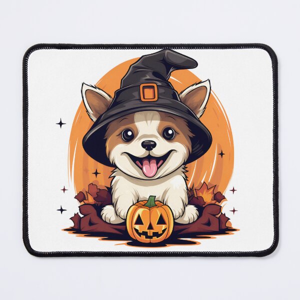 Item preview, Happy Howl-oween Cute Dog  designed and sold by x4e-designs.