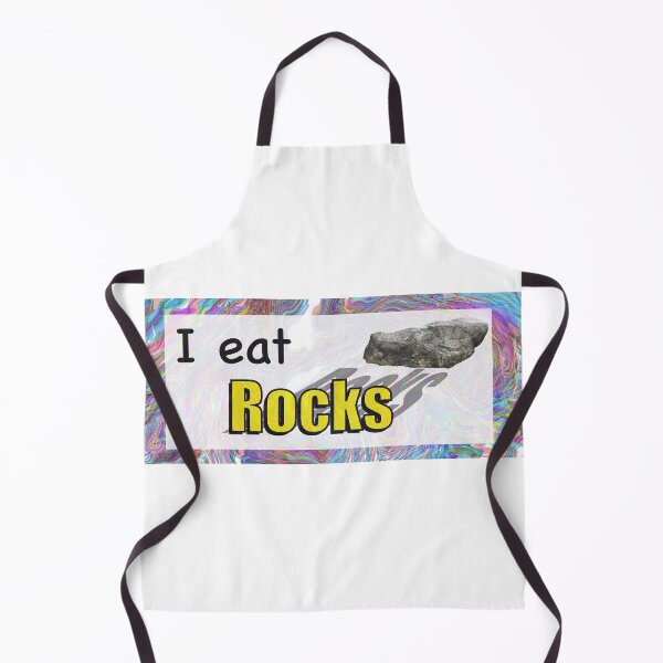 Item preview, I Eat Rocks Meme Art designed and sold by Shayla-Michelle.