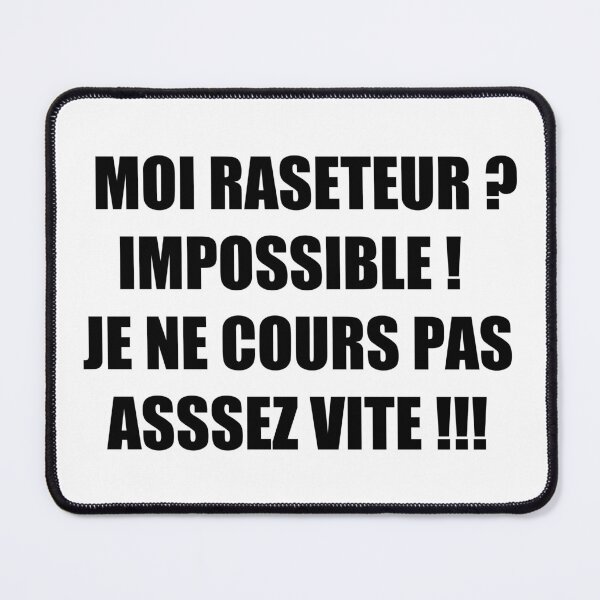 Item preview, Camargue raseteur quote dark humor designed and sold by Astralia.