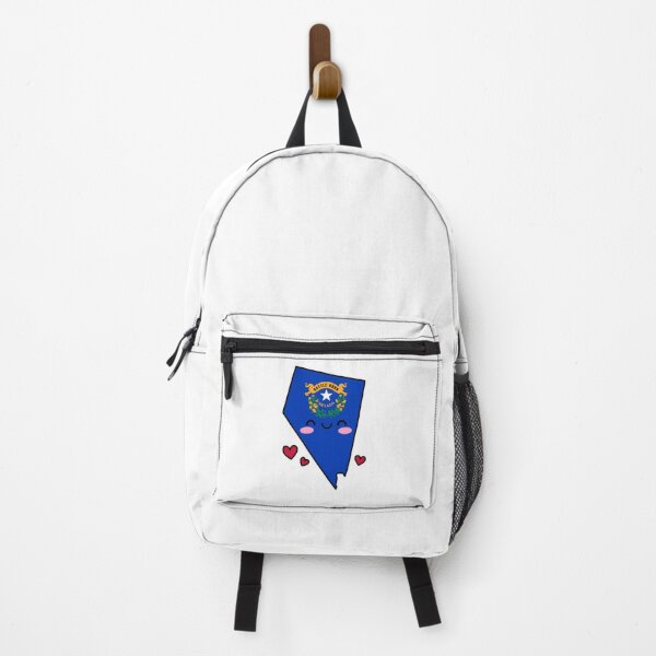 Item preview, Nevada State Flag Map Smile with Love designed and sold by pixelsparkzone.