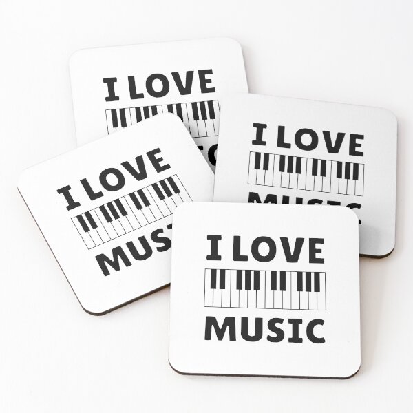 Item preview, Piano keyboard - Love music designed and sold by Inspirationmotivation.
