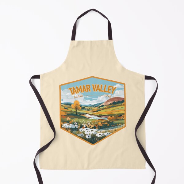 Item preview, Tamar Valley Area of Outstanding Natural Beauty (AONB) United Kingdom 1 - Sticker Series Digital Art | WanderUpNorthCo. designed and sold by WanderUpNorth.