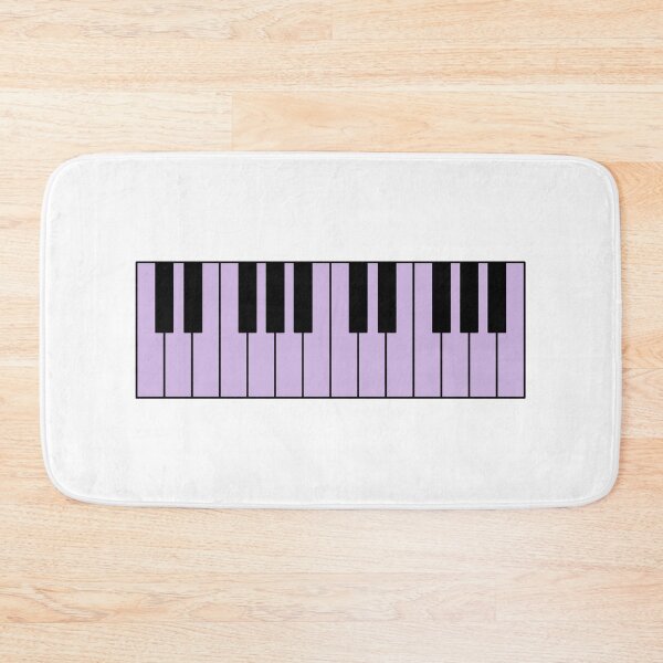 Item preview, Piano keyboard pastel violet designed and sold by Inspirationmotivation.