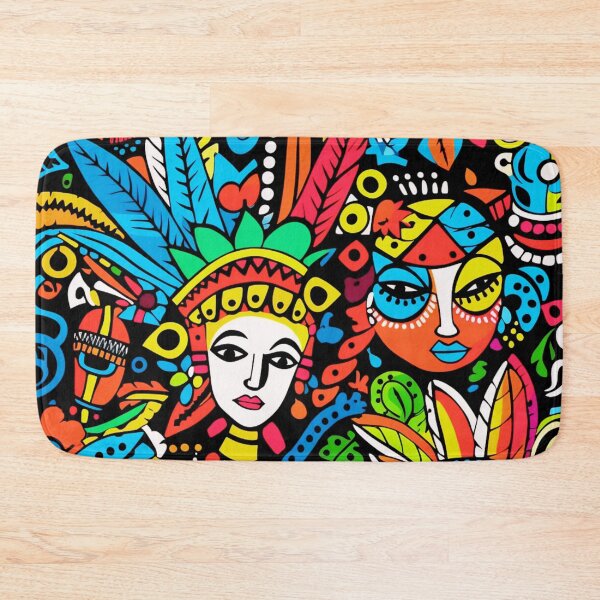 Item preview, Colorful Ethnic Group Art: Unique Redbubble Designs designed and sold by JojoArtEvo.