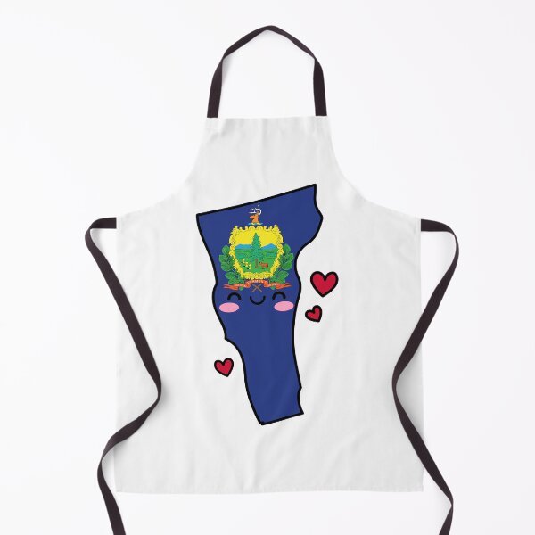 Item preview, Vermont State Flag Map Smile with Love designed and sold by pixelsparkzone.