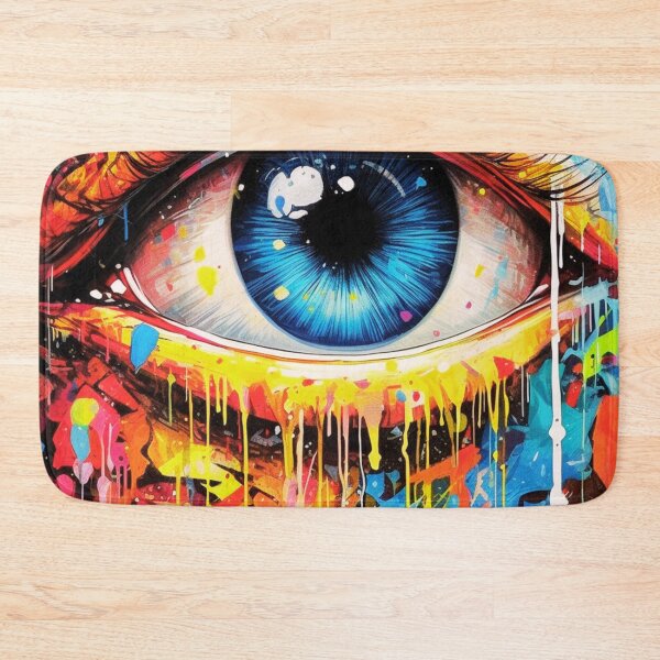 Item preview, Serene Watercolor Eye Art - Abstract Vision Painting designed and sold by JojoArtEvo.