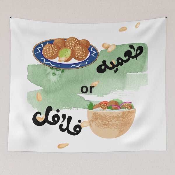 Item preview, Falafel or Ta'meyya? designed and sold by Blue-Gardenia.