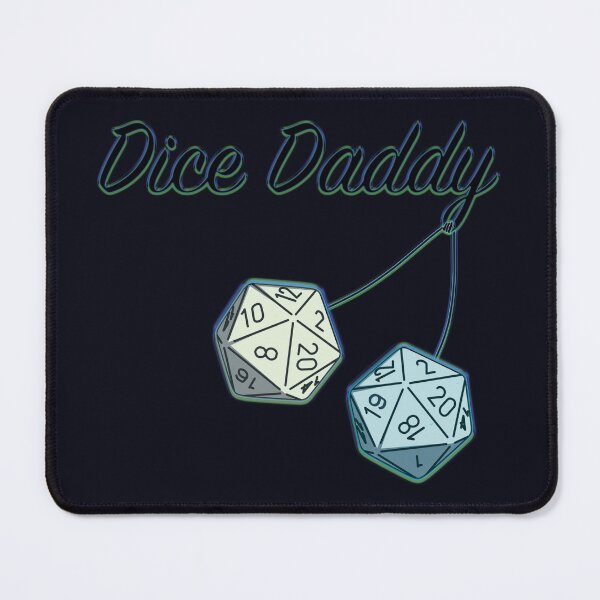 Item preview, Dice Daddy (Green/Blue) designed and sold by JinglesArt.