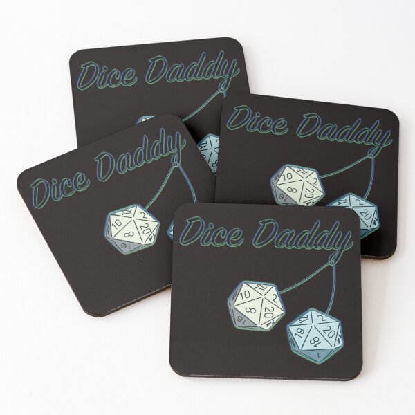 Item preview, Dice Daddy (Green/Blue) designed and sold by JinglesArt.