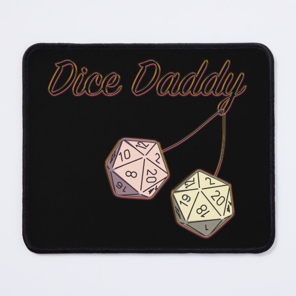 Item preview, Dice Daddy (Orange/Yellow) designed and sold by JinglesArt.