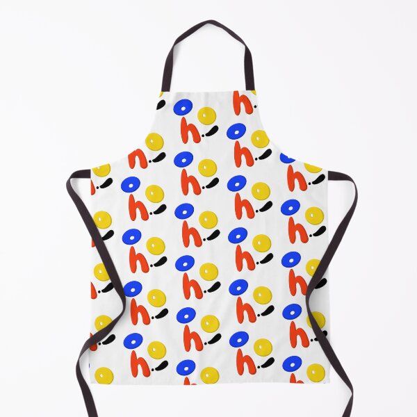 Item preview, Oh Ooh Blue Yellow Red Design by ZeesDesign on Redbubble designed and sold by ZEESDESIGN.